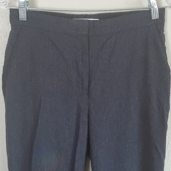 MaxMara Pinstripe Straight Leg Trousers - Picture 2 of 5